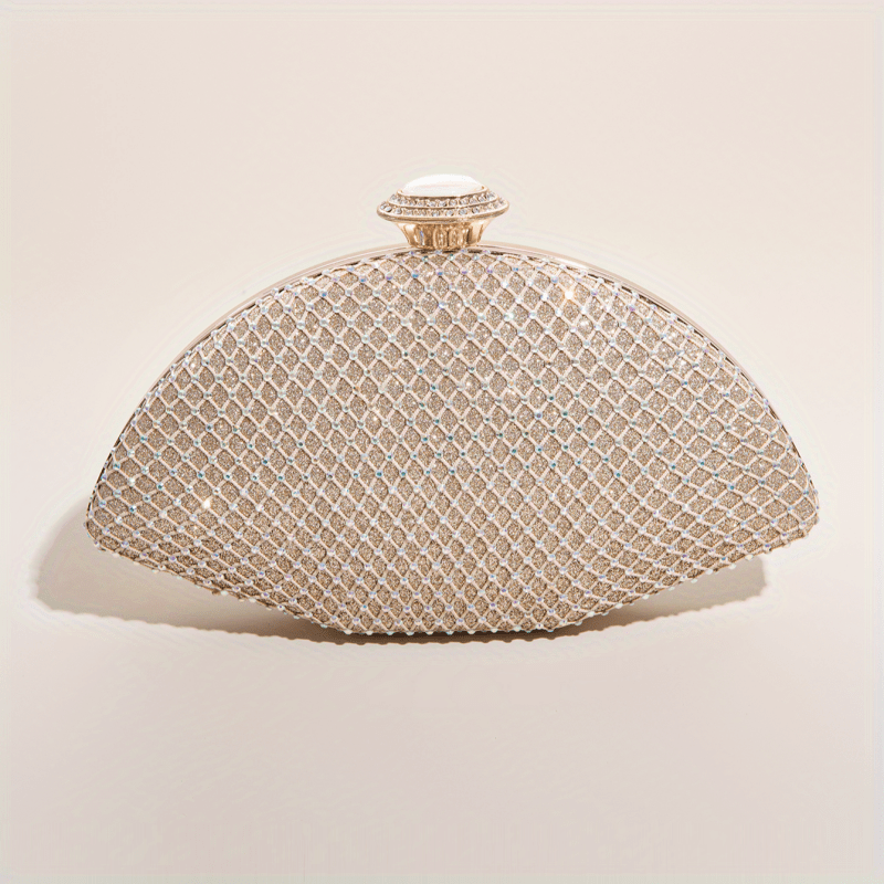 Glitter Evening Bag Classic Clutch Shoulder Chain Party Bag