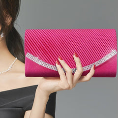 Rhinestone Evening Bag Dinner Clutch Purse Wedding Party Prom Handbag