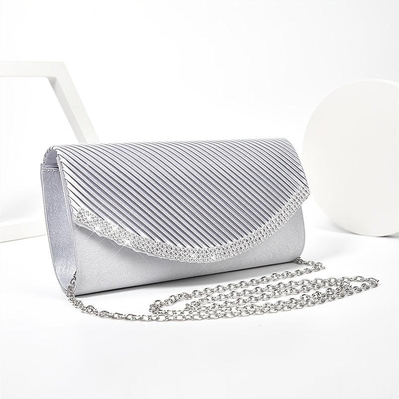 Rhinestone Evening Bag Dinner Clutch Purse Wedding Party Prom Handbag