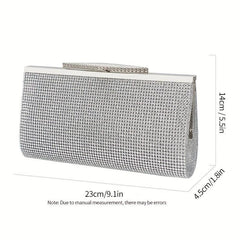 Bling Crystal Clutch for Women Wedding Party