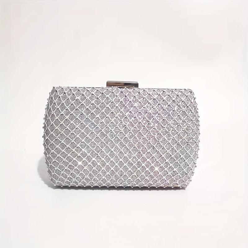 Rhinestone Mini Clutch Bag for Weddings Banquets Proms