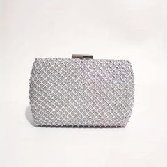 Rhinestone Mini Clutch Bag for Weddings Banquets Proms