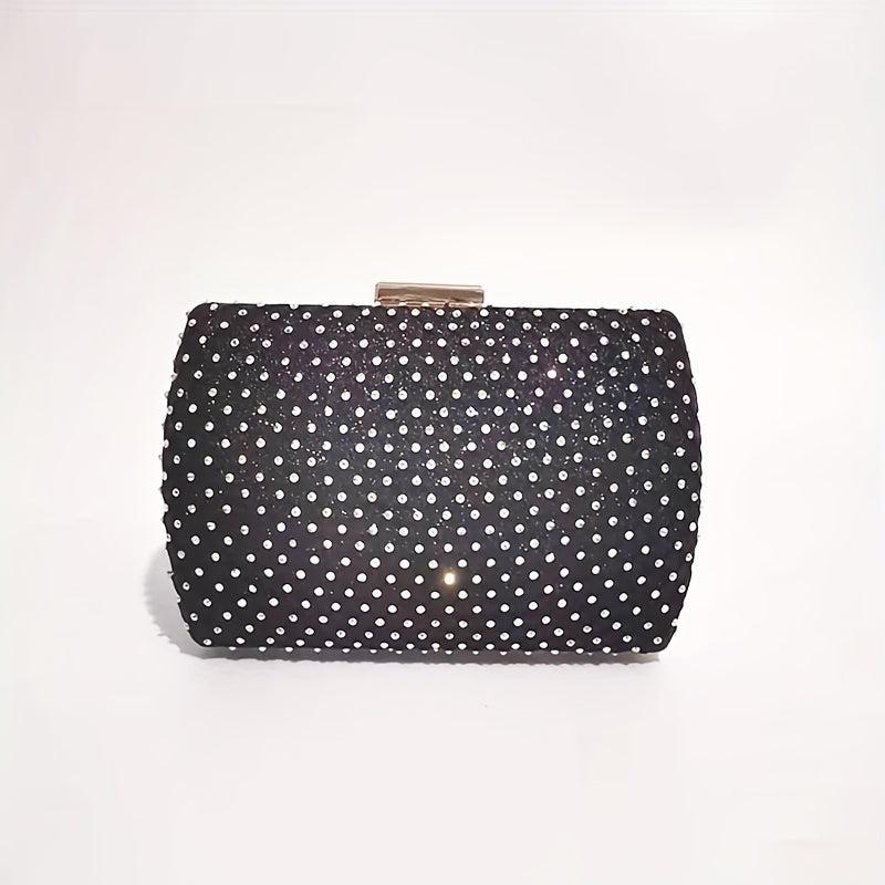 Rhinestone Mini Clutch Bag for Weddings Banquets Proms
