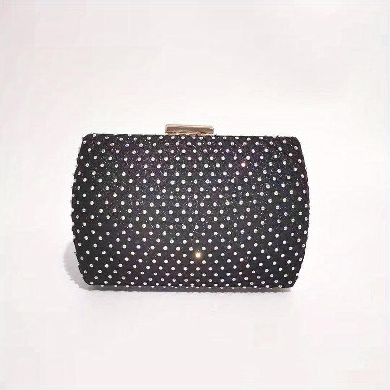 Rhinestone Mini Clutch Bag for Weddings Banquets Proms