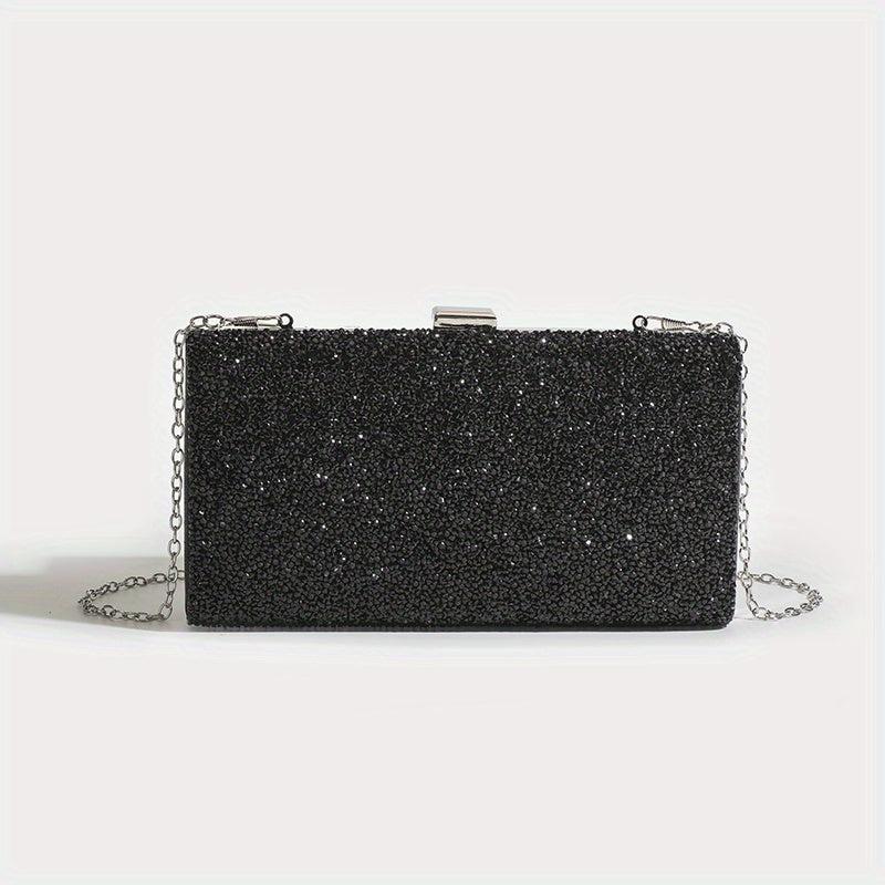 Glitter Rhinestone Clutch Wallet Evening Bag For Party
