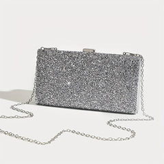 Glitter Rhinestone Clutch Wallet Evening Bag For Party