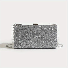 Glitter Rhinestone Clutch Wallet Evening Bag For Party