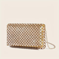 Rhinestone Evening Clutch Purse Chain Bag Wedding Party Prom