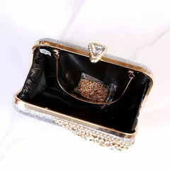 Glitter Rhinestone Evening Bag Wedding Bridal Purse Women's Handbag
