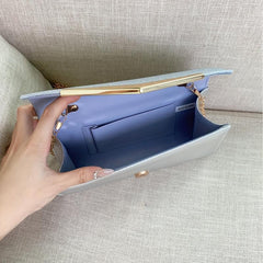 Glitter Evening Purse Chain Handbag Clutch Bag for Party Prom