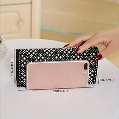 Rhinestone Evening Bag Party Clutch Purse for Wedding Prom Dinner