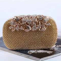 Glitter Rhinestone Evening Bag Clutch Purse for Wedding Party Prom
