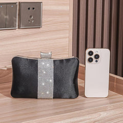 Rhinestone Evening Wallet Banquet Bag - Party Clutch