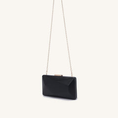 Minimalist Clutch Bag Prom Handbag PU Leather Evening Bag
