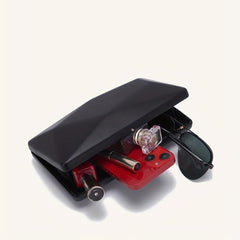 Minimalist Clutch Bag Prom Handbag PU Leather Evening Bag