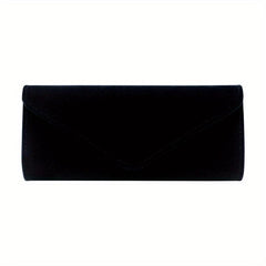 Velvet Classic Evening Bag Solid Clutch Bag Women's Coin Purse