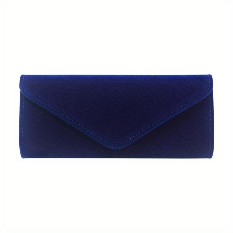 Velvet Classic Evening Bag Solid Clutch Bag Women's Coin Purse