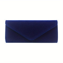 Velvet Classic Evening Bag Solid Clutch Bag Women's Coin Purse