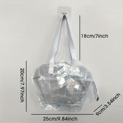 Transparent Shell Beach Bag Adult Outdoor Sports Swimming Wash Bag