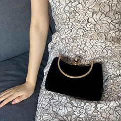 Velvet Evening Bag Women's Clutch Purse for Wedding Prom Party