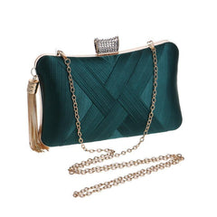 Braided Clutch Bag for Party Wedding Banquet