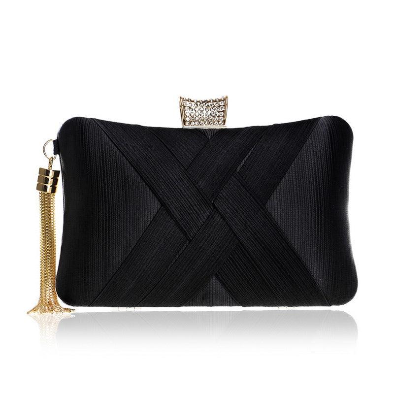 Braided Clutch Bag for Party Wedding Banquet