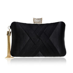 Braided Clutch Bag for Party Wedding Banquet