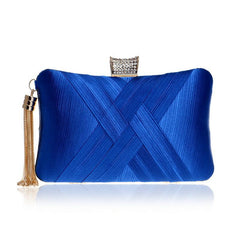 Braided Clutch Bag for Party Wedding Banquet