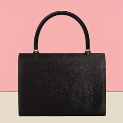 Glitter Bow Decor Evening Bag Small Chain Crossbody Bag Bling Handbags