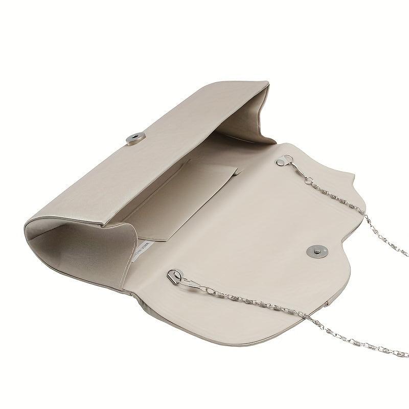 Glitter Chain Handbag Elegant Evening Purse Sparkling Frame Bag
