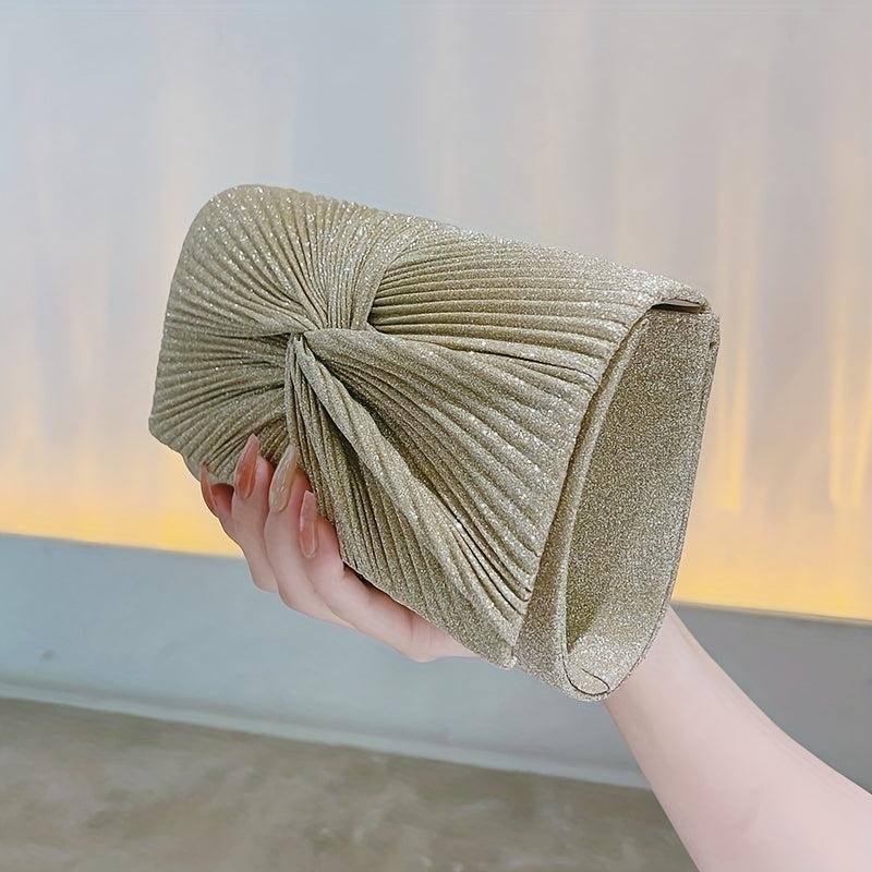 Glitter Evening Clutch Bag Dinner Purse Formal Banquet Handbag
