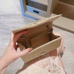 Glitter Evening Clutch Bag Dinner Purse Formal Banquet Handbag