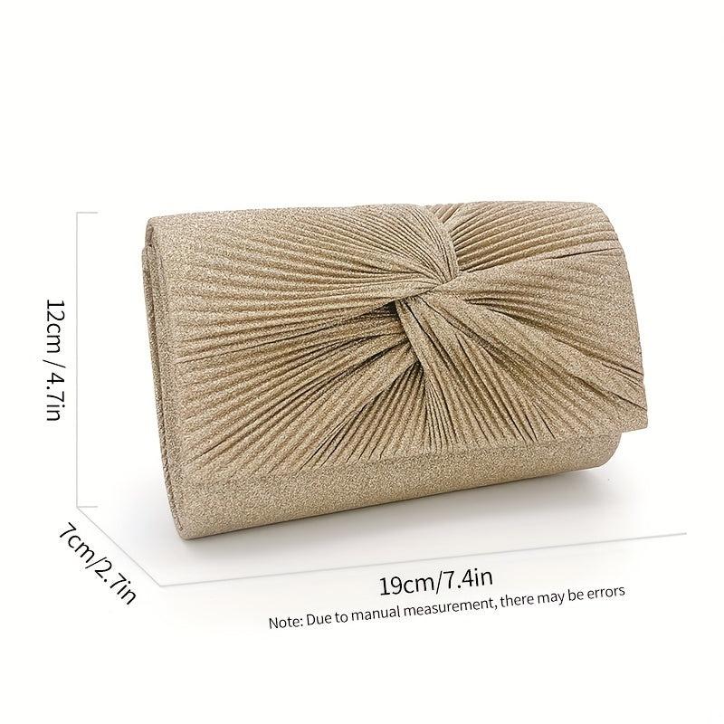 Glitter Evening Clutch Bag Dinner Purse Formal Banquet Handbag