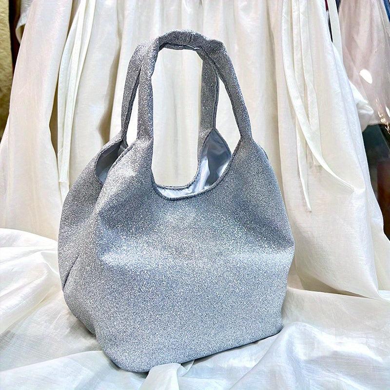 Glitter Classic Satchel Bag Evening Bag For Party Women's Banquet Bag