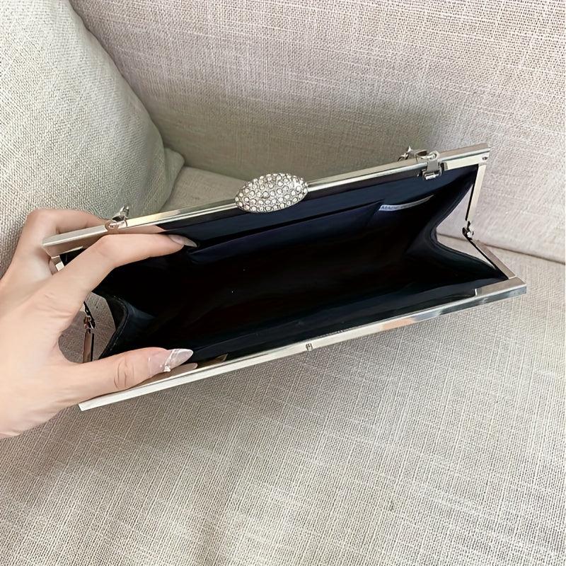Glitter Evening Purse Wedding Clutch Bag Handbag