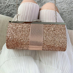 Glitter Evening Purse Wedding Clutch Bag Handbag
