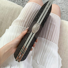 Glitter Evening Purse Wedding Clutch Bag Handbag