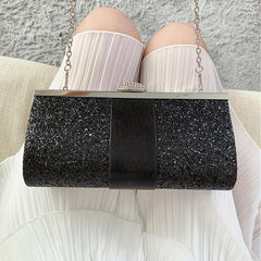 Glitter Evening Purse Wedding Clutch Bag Handbag