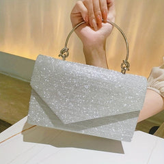 Glitter Rhinestone Evening Clutch Dinner Purse For Wedding Party