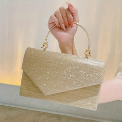 Glitter Rhinestone Evening Clutch Dinner Purse For Wedding Party