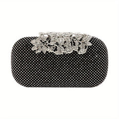 Glitter Rhinestone Evening Bag Dinner Clutch Purse For Wedding Party