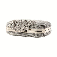 Glitter Rhinestone Evening Bag Dinner Clutch Purse For Wedding Party