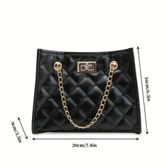 Argyle Pattern Sling Bag for Women, Single Shoulder Commuter Daily Use Bag