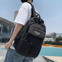 Middle School Student Oxford Fabric Contrast Backpack