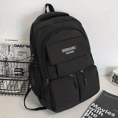 Middle School Student Oxford Fabric Contrast Backpack