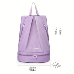 Waterproof Beach Bag Storage Bag Sports Travel Backpack Wet And Dry Separate Bag