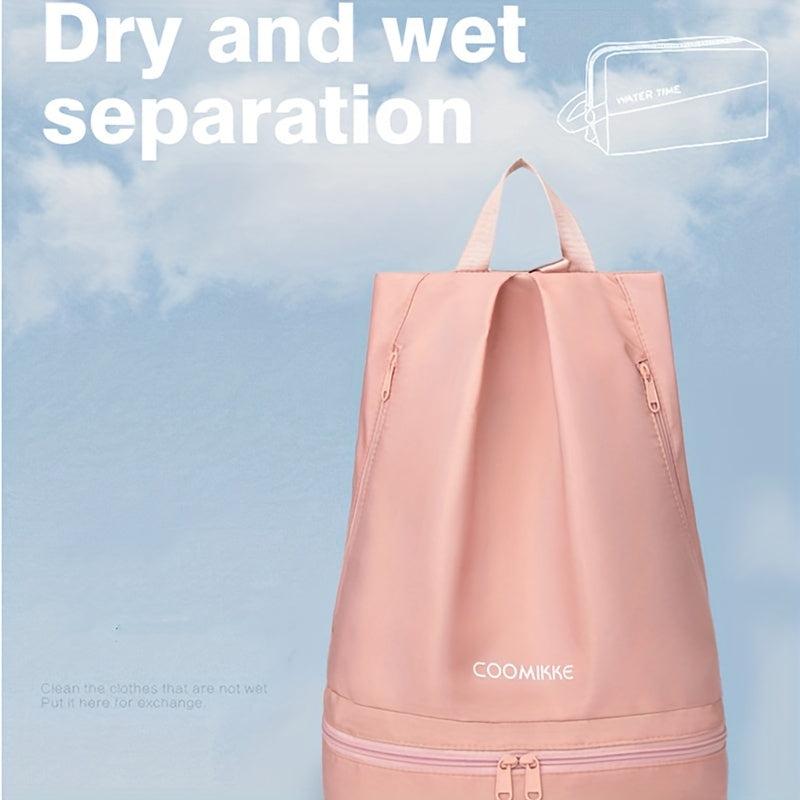 Waterproof Beach Bag Storage Bag Sports Travel Backpack Wet And Dry Separate Bag
