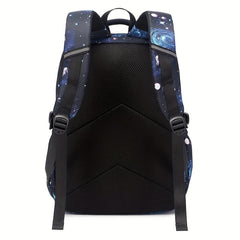 3pcs School Bags Set Starry Sky Cartoon Backpack Lunch Bag Pencil Case Set