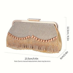 Rhinestone Clutch Bag Evening Handbag Banquet Bag For Party