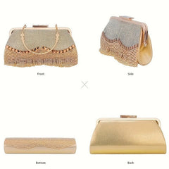 Rhinestone Clutch Bag Evening Handbag Banquet Bag For Party